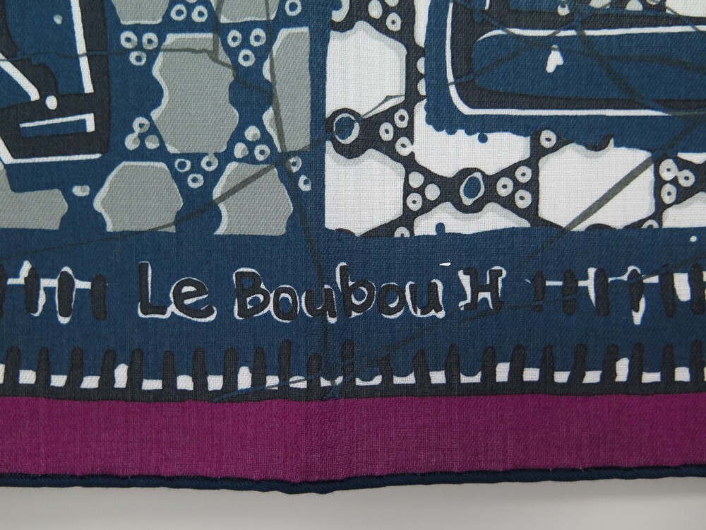 foulard hermes le boubou h petrossian carre 65 en