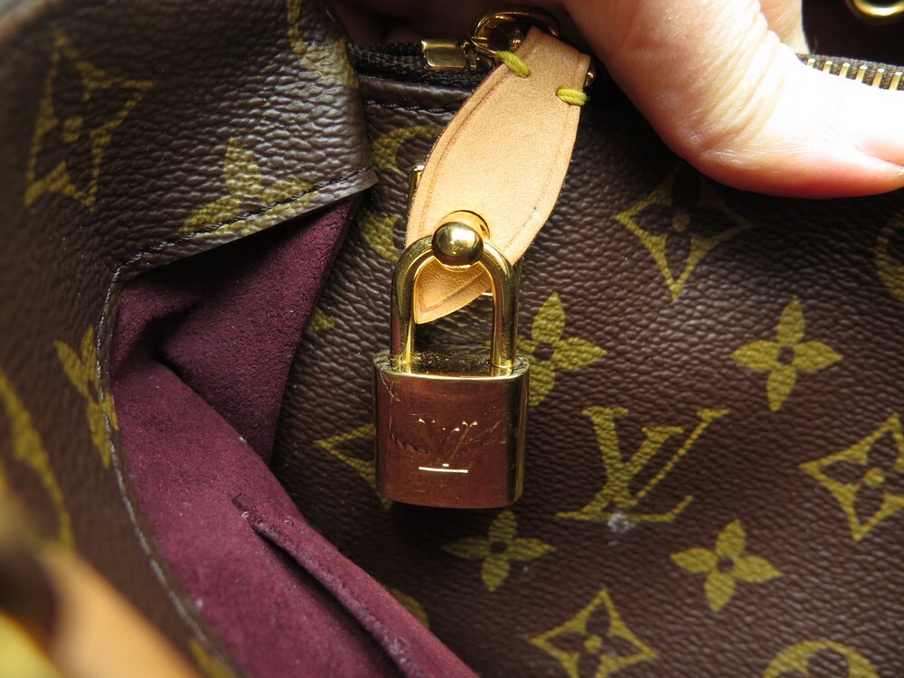 Louis Vuitton MontaigneBB Sac à main Femme M41055 Toile ref.209526 - Joli  Closet