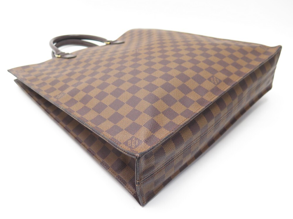 sac a main louis vuitton cabas plat en toile damier