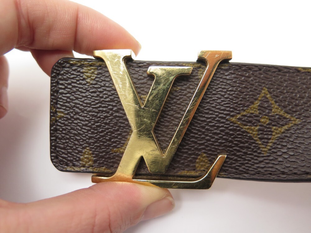 Louis Vuitton Monogram M9608 Men's belt 207012469 <