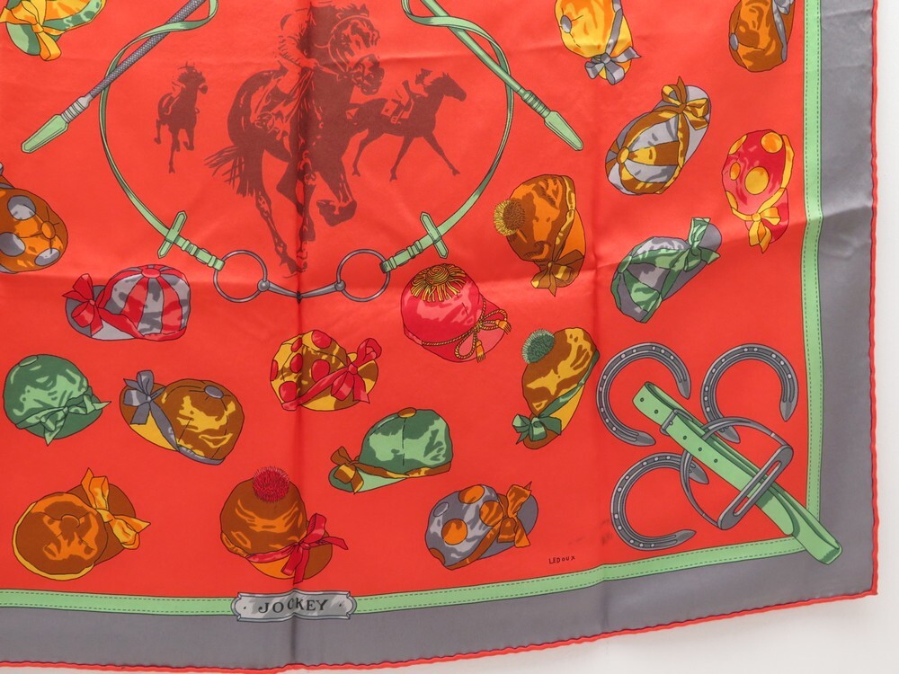 hermes jockey scarf