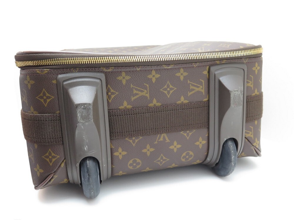 Pegase Louis Vuitton Toile Monogram Pégase 65 Valise roulante Marron  ref.1058241 - Joli Closet