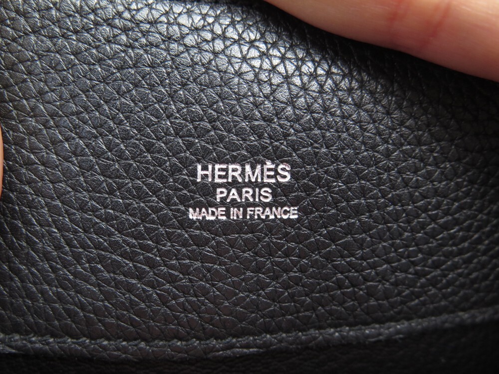 Kelly dépêches en cuir sac à main Hermès Noir en Cuir - 36162190