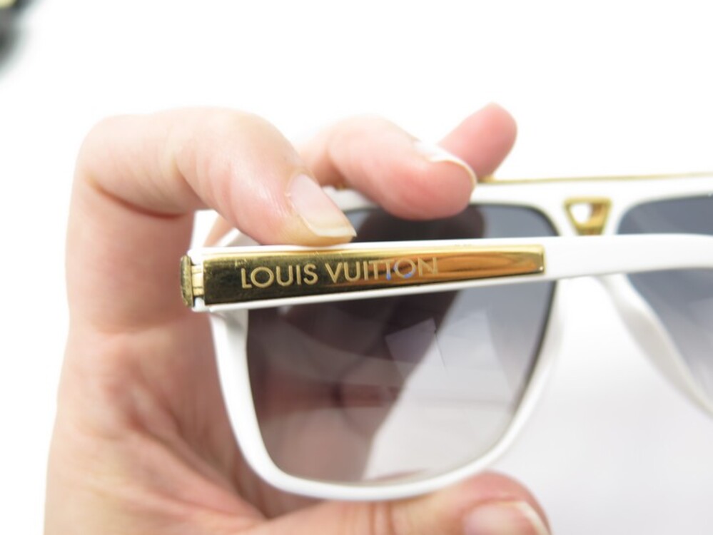 Lunettes de soleil Louis Vuitton Evidence blanches