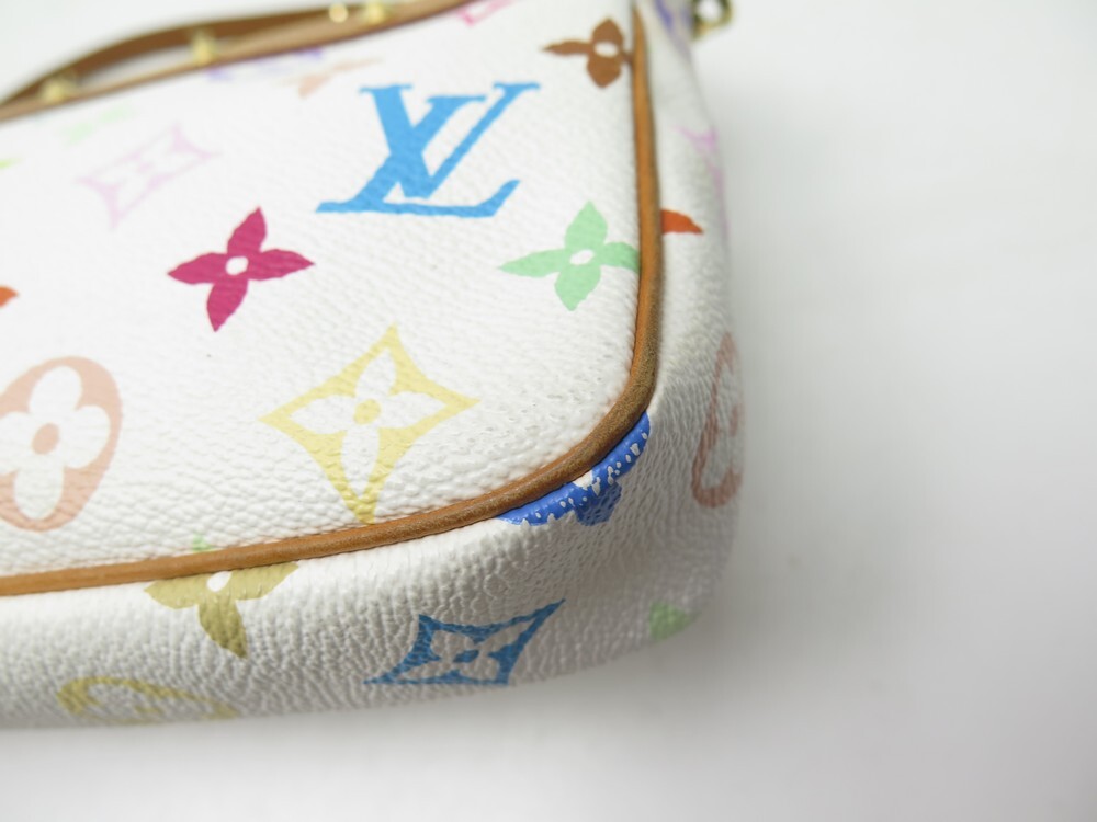 Pochette accessoire en toile Louis Vuitton Bleu en Toile - 35814041