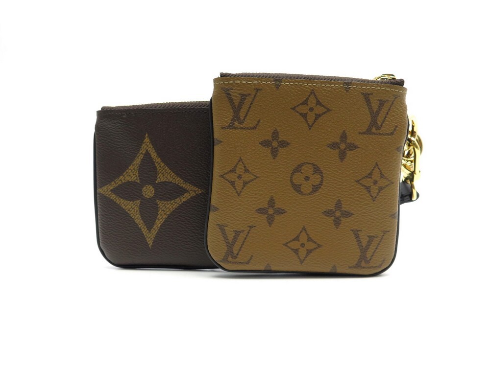 Louis Vuitton Pochette Cle - 39 For Sale on 1stDibs  louis vuitton pochette  cles xl giant key pouch monogram brown chain runway bag, lv pochette cles  xl, pochette cles xl louis vuitton