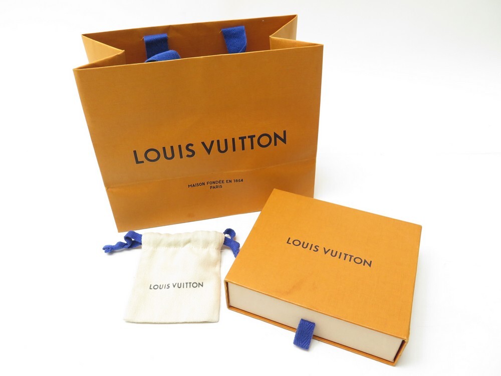 Authentic LOUIS VUITTON Monogram Burasure Essential V Bracelet M6042/  095906