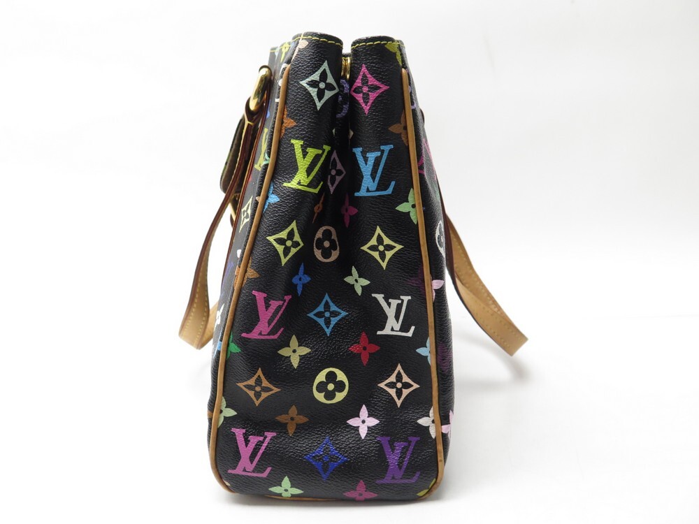 LOUIS VUITTON AURELIA HANDBAG MM M4009 MULTICOLOR MONOGRAM MURAKAMI PURSE  Black Cloth ref.418759 - Joli Closet