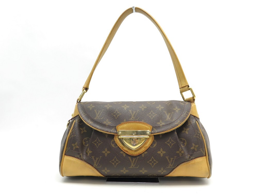 Authenticated Used LOUIS VUITTON Louis Vuitton Monogram Beverly MM Handbag  Shoulder Bag M40121 