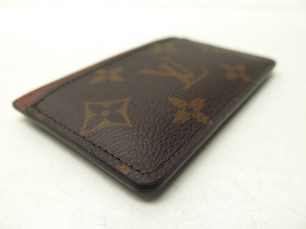 LOUIS VUITTON Porte Cartes Simple Card Holder M61733 Purse 