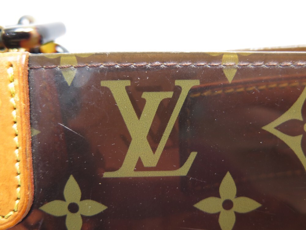 LOUIS VUITTON LOUIS VUITTON Cabas Amble PM Tote Bag M92502 Plastics leather  Monogram Used LV M92502
