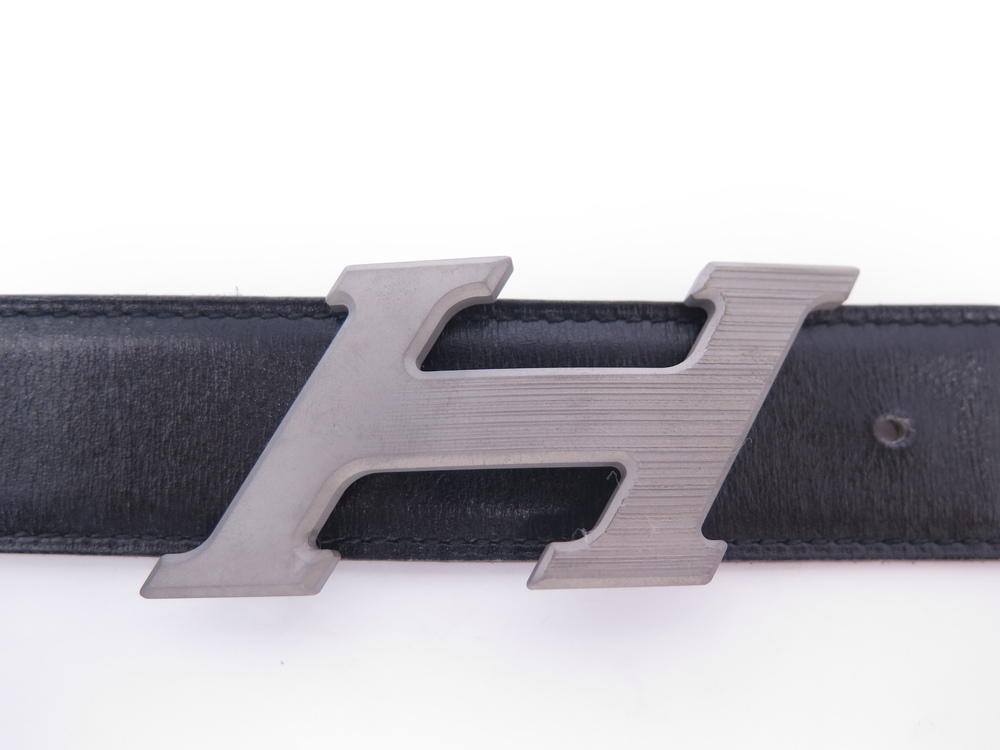 Hermes Noir Mat PVD Boucle de Ceinture Speed H Belt Buckle 32 mm