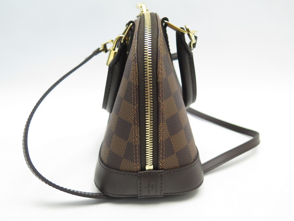 Louis Vuitton Authentic Damier Alma BB Cross Body Handbag Article: N41221  Made in France: Handbags: .com