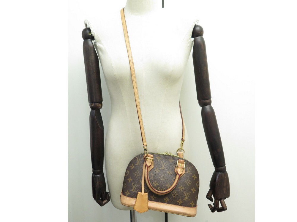 sac a main louis vuitton alma bb m53152 en toile