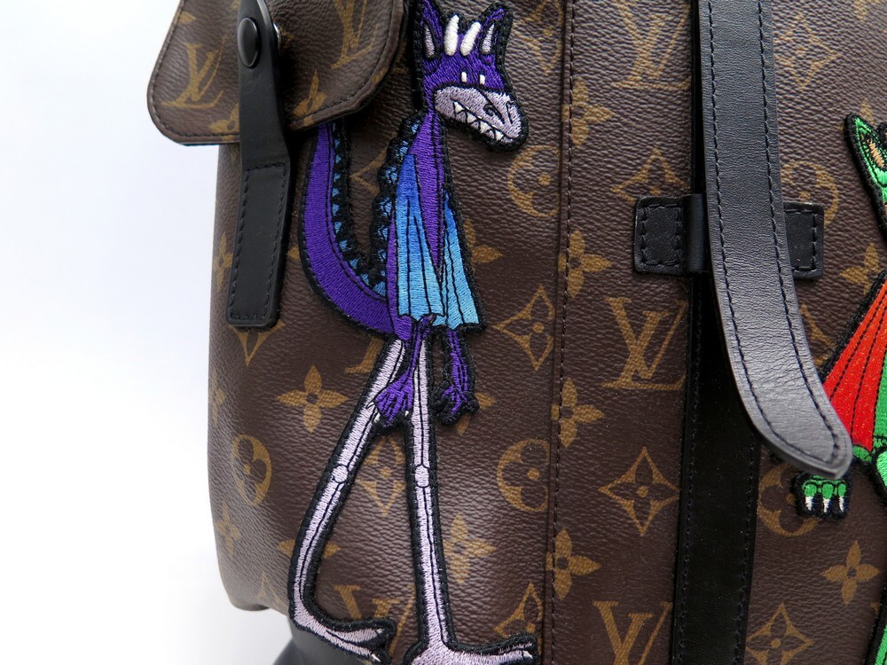 NEW LOUIS VUITTON CHRISTOPHER PM ZOOM WITH FRIENDS M BACKPACK45617