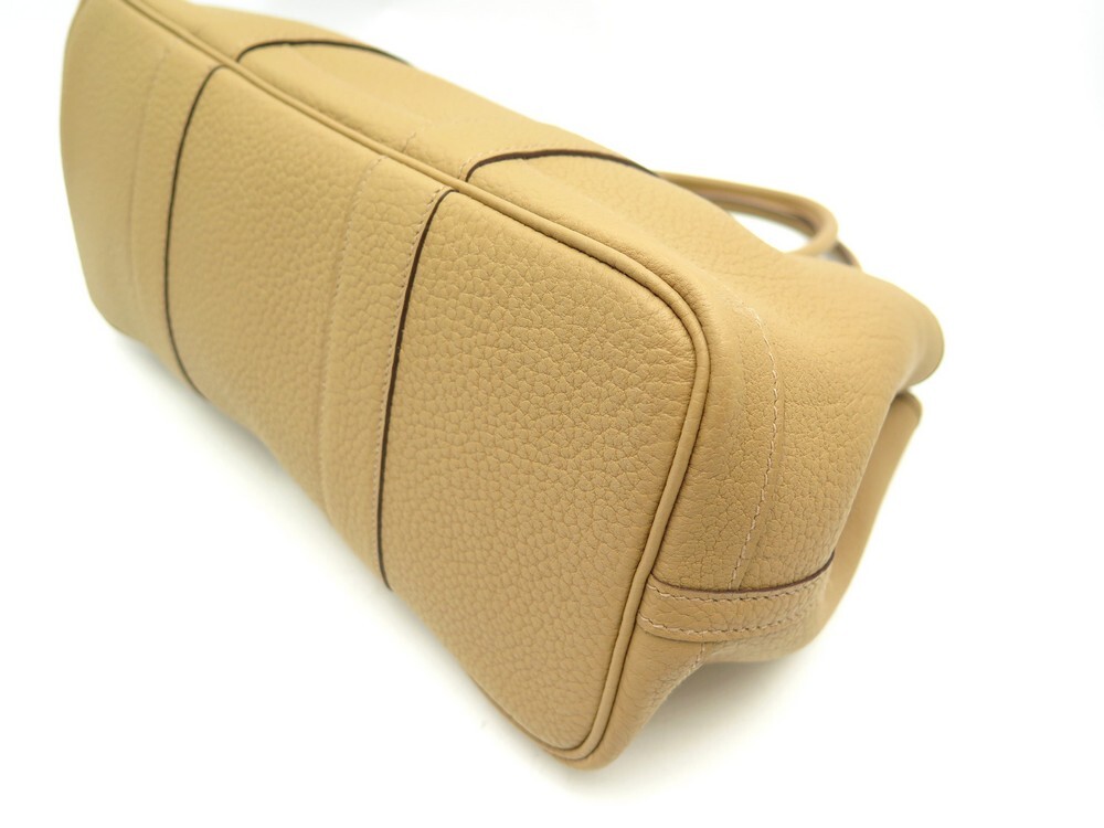 sac a main hermes garden party cabas 30 cm en cuir