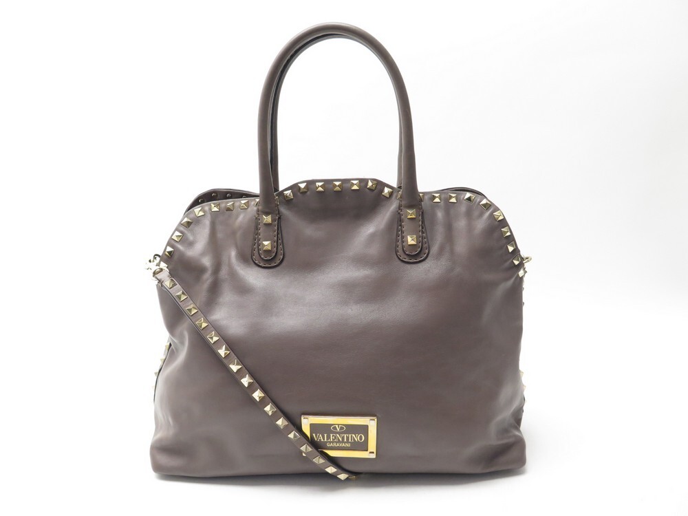 sac a main valentino cabas rockstud bandouliere en