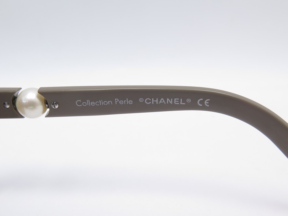 lunette de soleil chanel collection perle marron