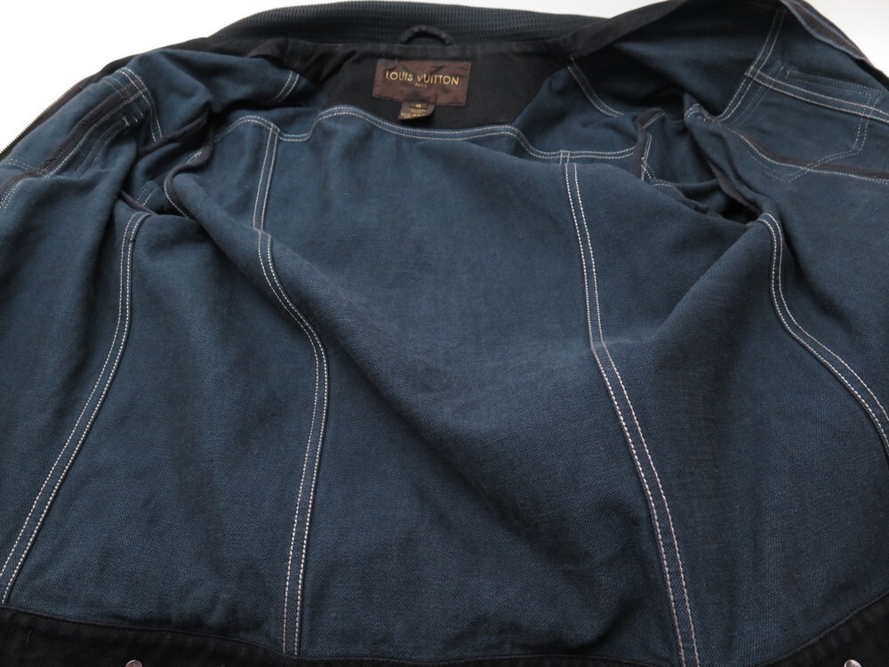 Veste Louis Vuitton Noir taille XS International en Coton - 28028121