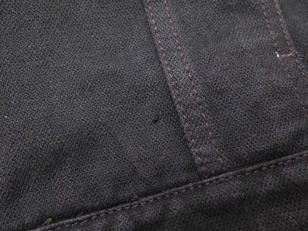 veste louis vuitton 56 xl en denim jean coton noir