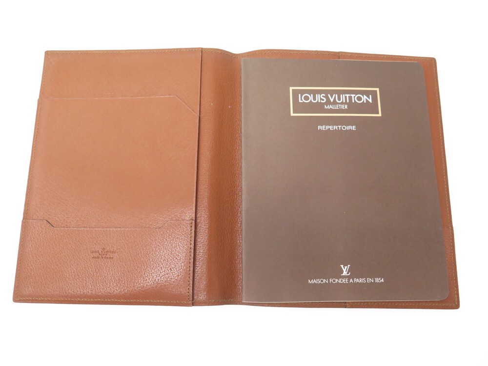 Louis Vuitton Monogram Desk Agenda Cover Bureau Diary R20100 Browns