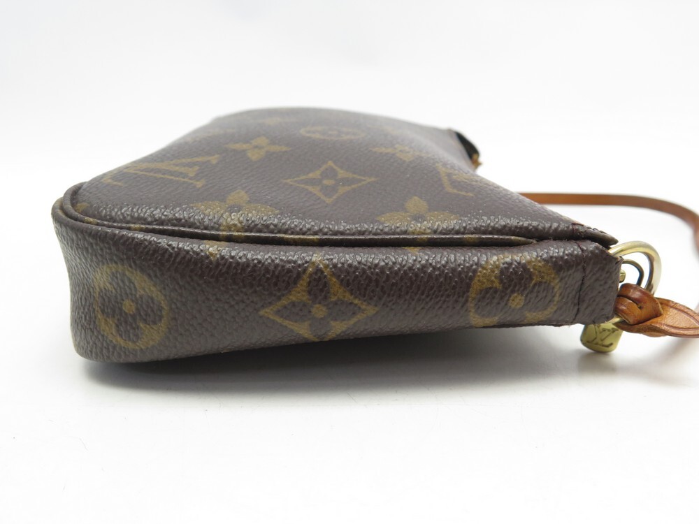 Louis Vuitton Monogram Pochette Accessoires M40712 Brown Cloth ref