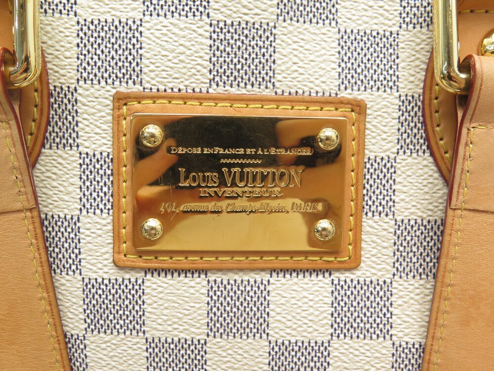 Louis Vuitton Hampstead MM Azur Damier N51206 – Timeless Vintage