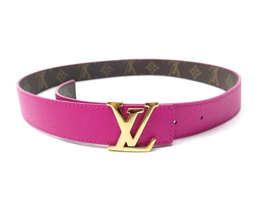 Louis Vuitton LV Belt reversible monogram new Brown Leather ref