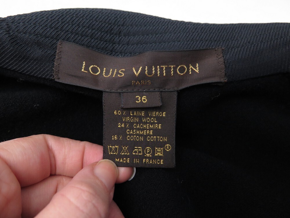 Veste Louis Vuitton monogram Cachemire Laine Multicolore ref