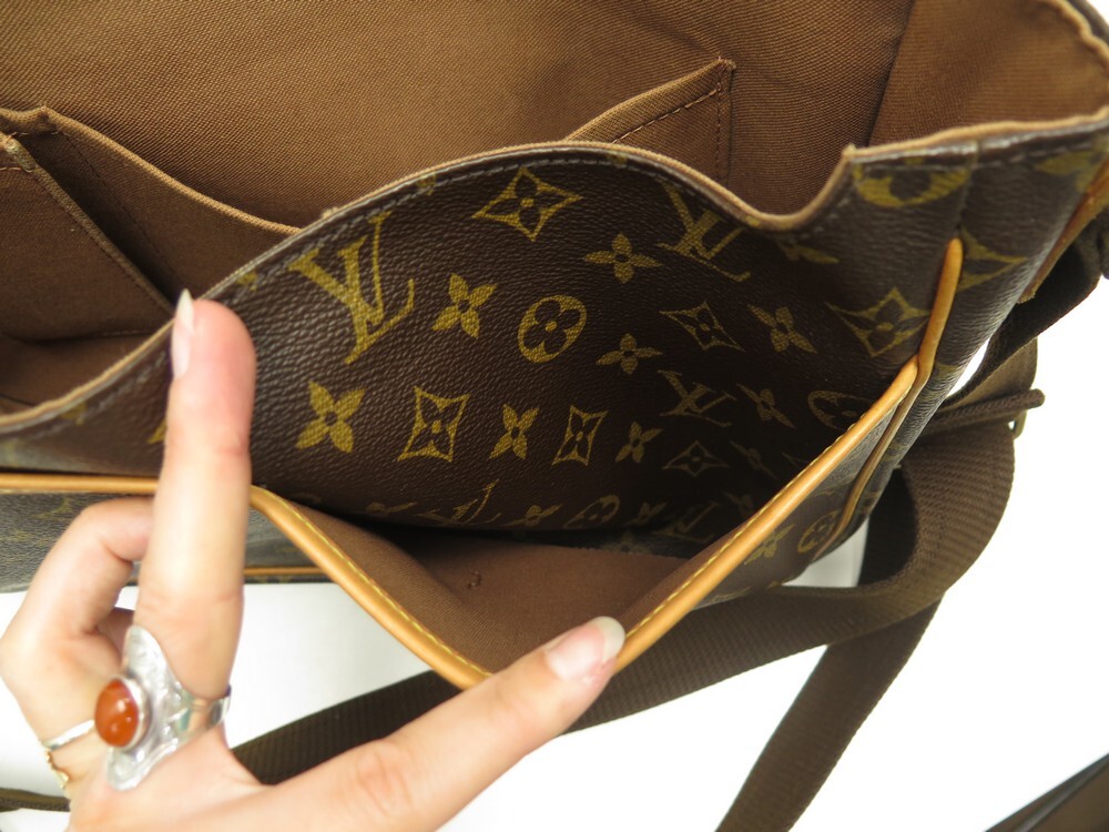 LOUIS VUITTON Monogram Messenger Bosphore GM Shoulder Bag M40105 LV Auth  th3197