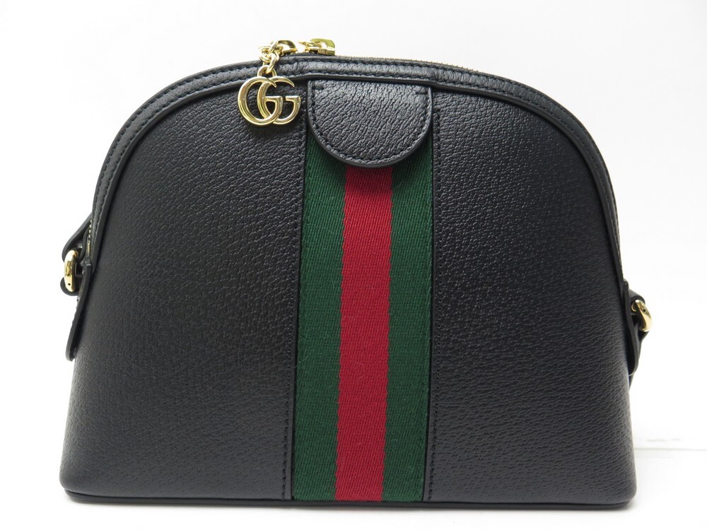 sac a main gucci ophidia gg 499621 cuir noir