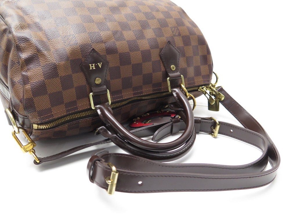 Sac Speedy 30 Damier Ebène - Femme - Sacs à Main