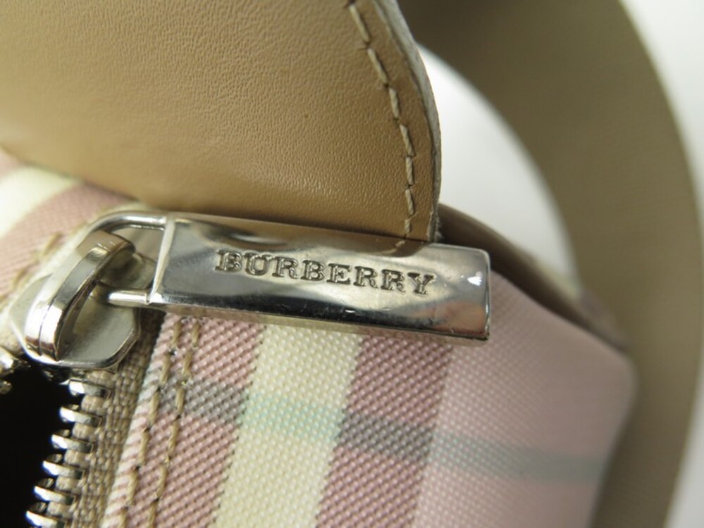 sac a main burberry candy nova tartan rose new