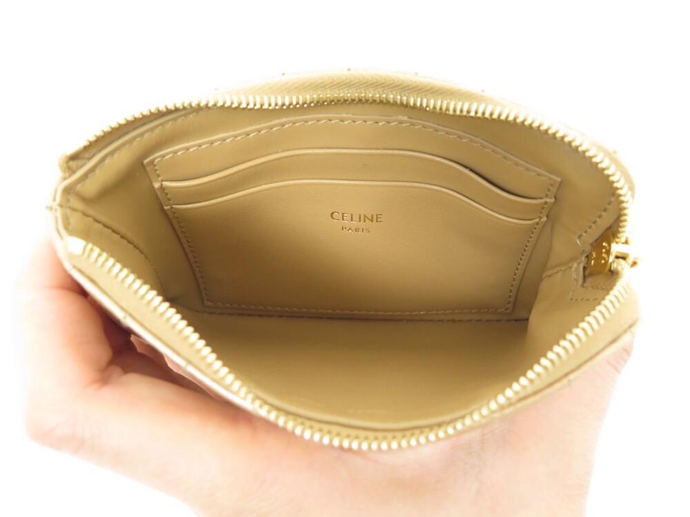 Celine alphabet 2024 coin purse