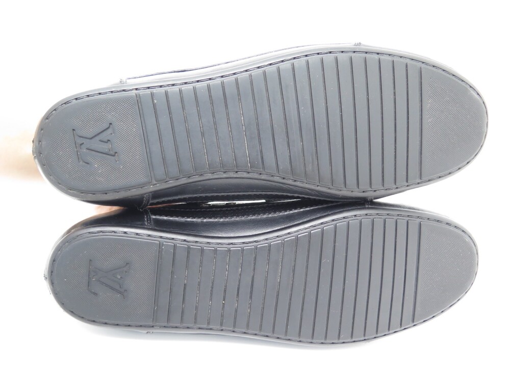 Louis Vuitton Graphite Damier Fabric Offshore Low Top Sneakers