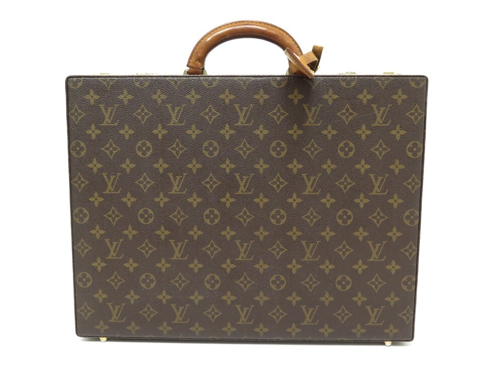 Louis Vuitton Suitcase Pegase Business NM Monogram 55 Brown in Toile  Canvas/Leather with Brass - US