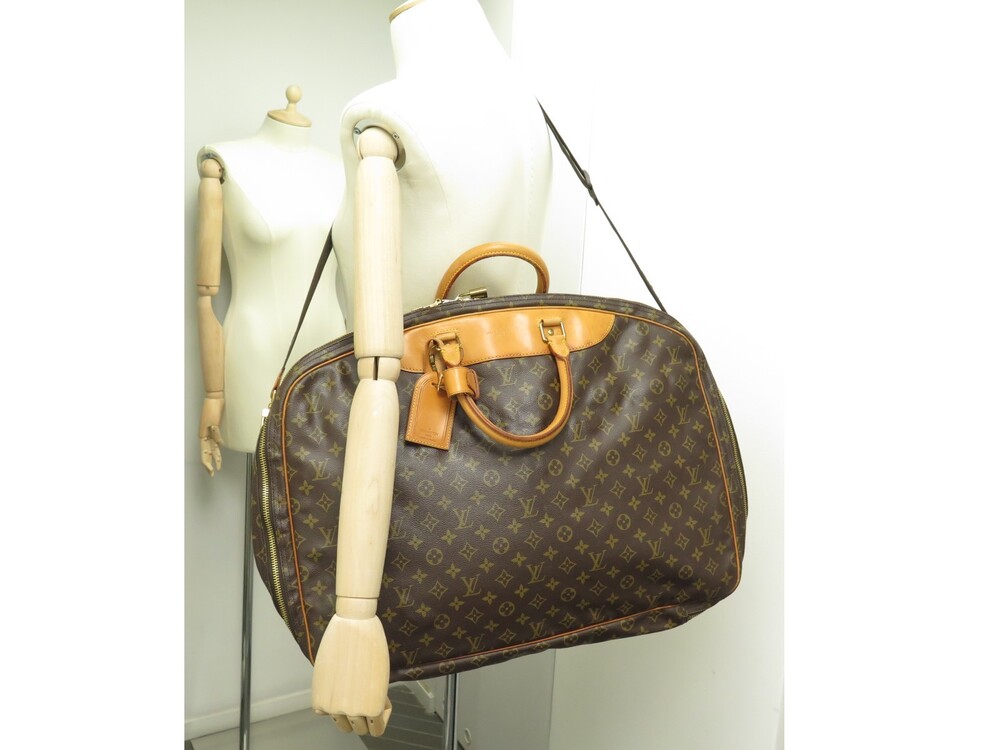 sac de voyage louis vuitton alize 2 55 cm en toile