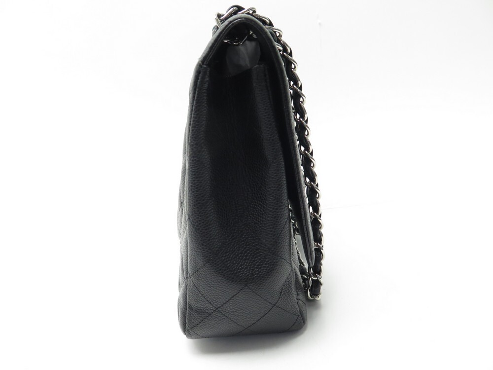 sac a main chanel classique timeless maxi jumbo caviar