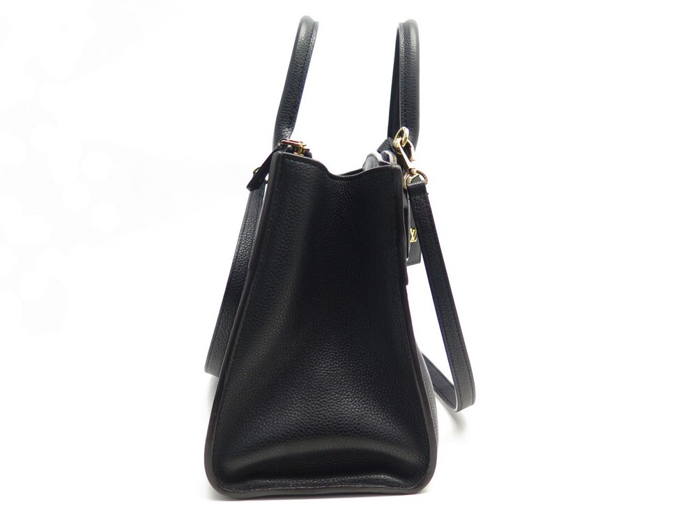 SAC A MAIN LOUIS VUITTON CITY STEAMER PM M53028 BLACK LEATHER