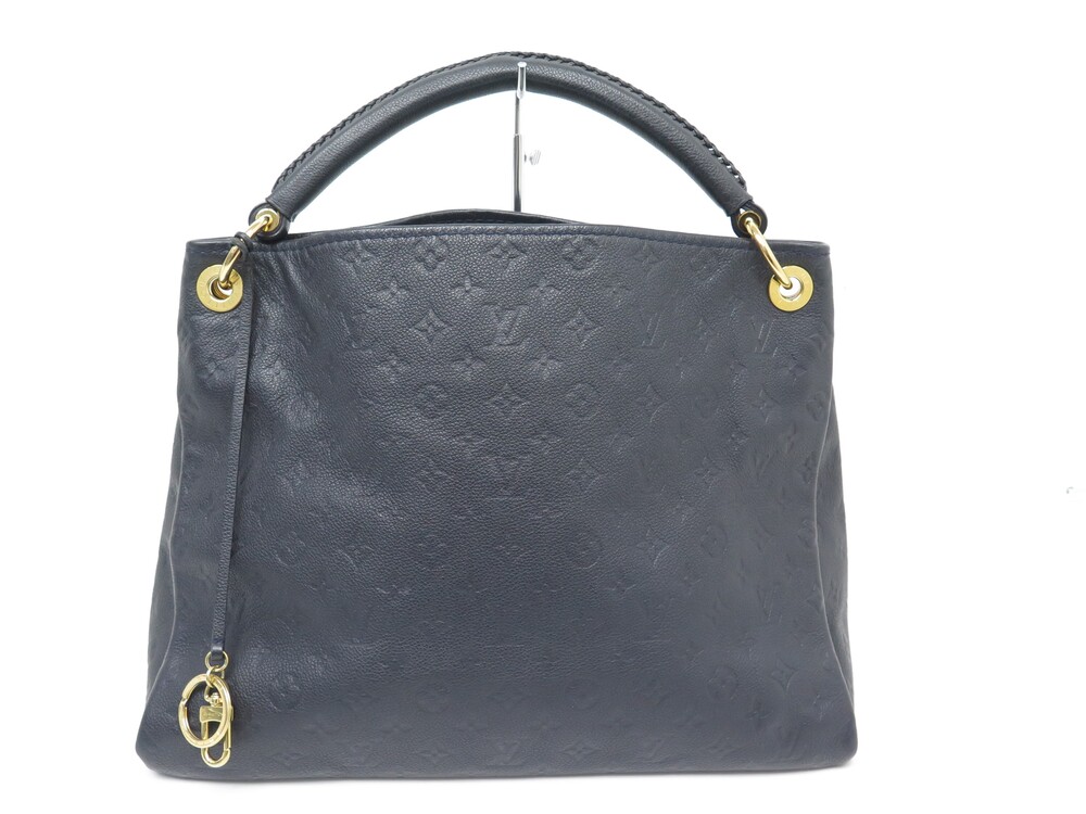 Buy Louis Vuitton Bag Artsy Mm Monogram Empreinte Infini Blue Tote Hand  M93448