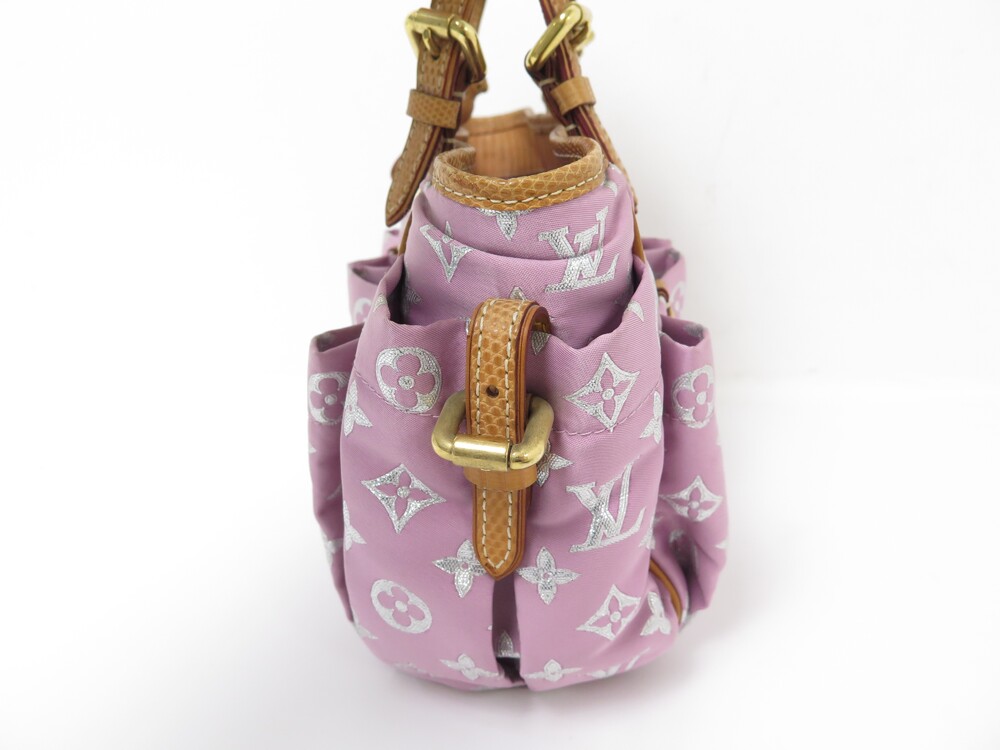Louis Vuitton Limited Edition Pink/Silver Monogram Pastel Glitter Cabas GM  Bag