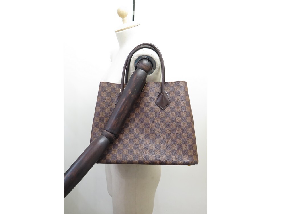 Replica Louis Vuitton Kensington Bag Damier Ebene N41435 BLV106