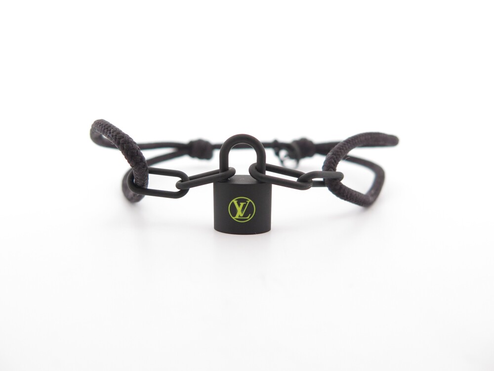 Louis Vuitton Unicef X Virgil Abloh Lockit Bracelet - Black