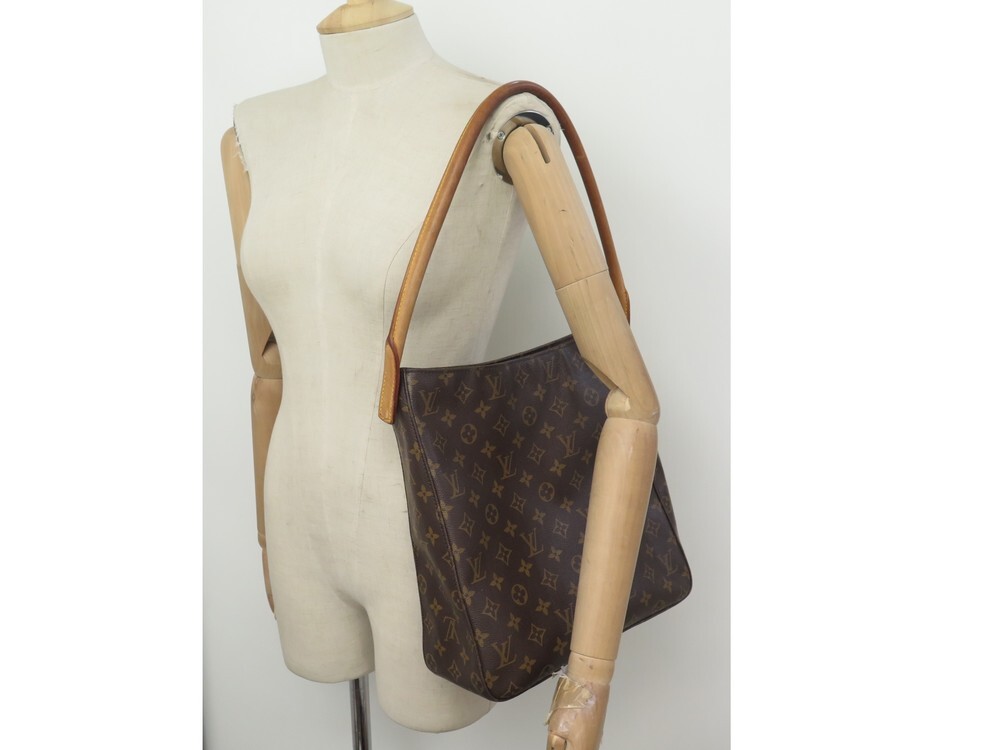 Louis Vuitton M51145 Monogram Canvas Looping Document Tote