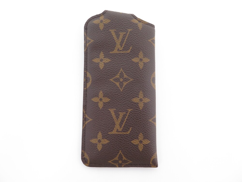 Etui à lunettes Louis Vuitton en toile monogram