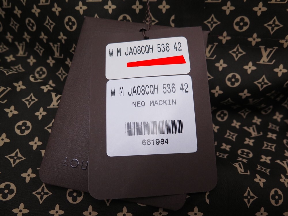 NEW LOUIS VUITTON NEO MACKINTOSH JA COAT08CQH 42 THE TRENCH COAT