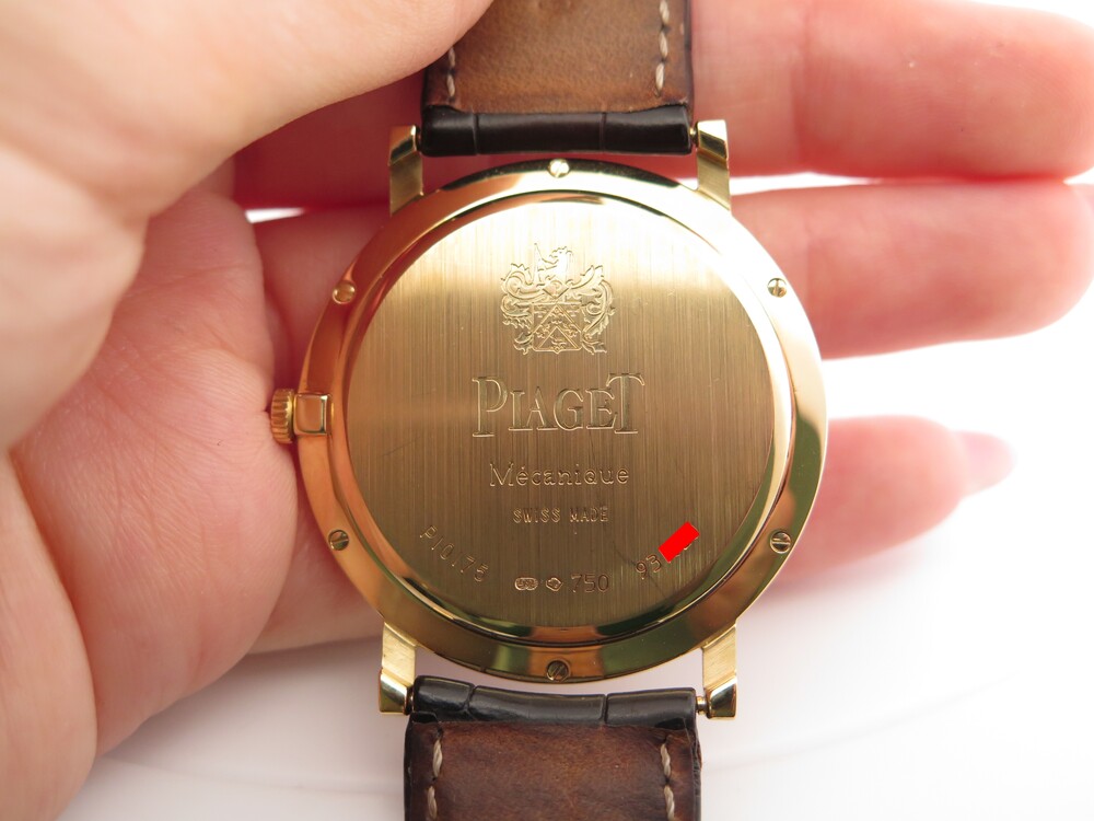 montre piaget altiplano p10175 38mm mecanique or jaune