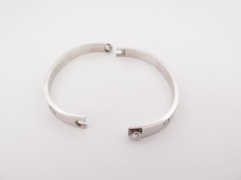 CRB6067617 - LOVE bracelet - White gold - Cartier