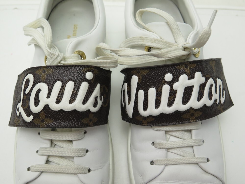 LOUIS VUITTON SHOES FRONTROW SNEAKERS 1a3T9Z 38.5 SNEAKERS SHOES