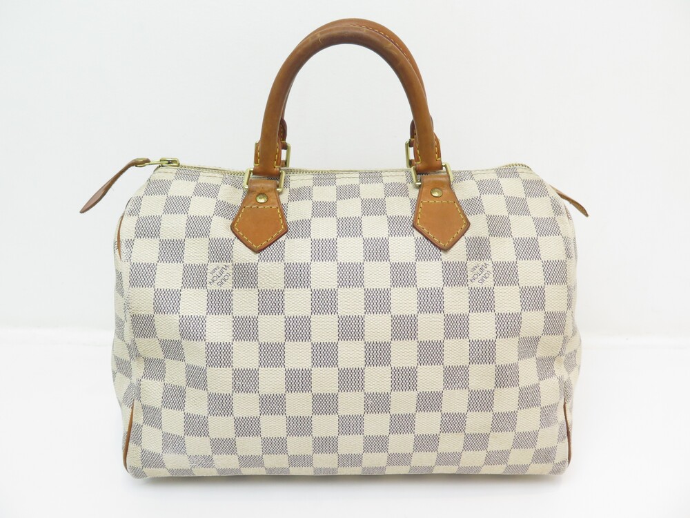 Sac Speedy 30 en toile damier azur - Louis Vuitton